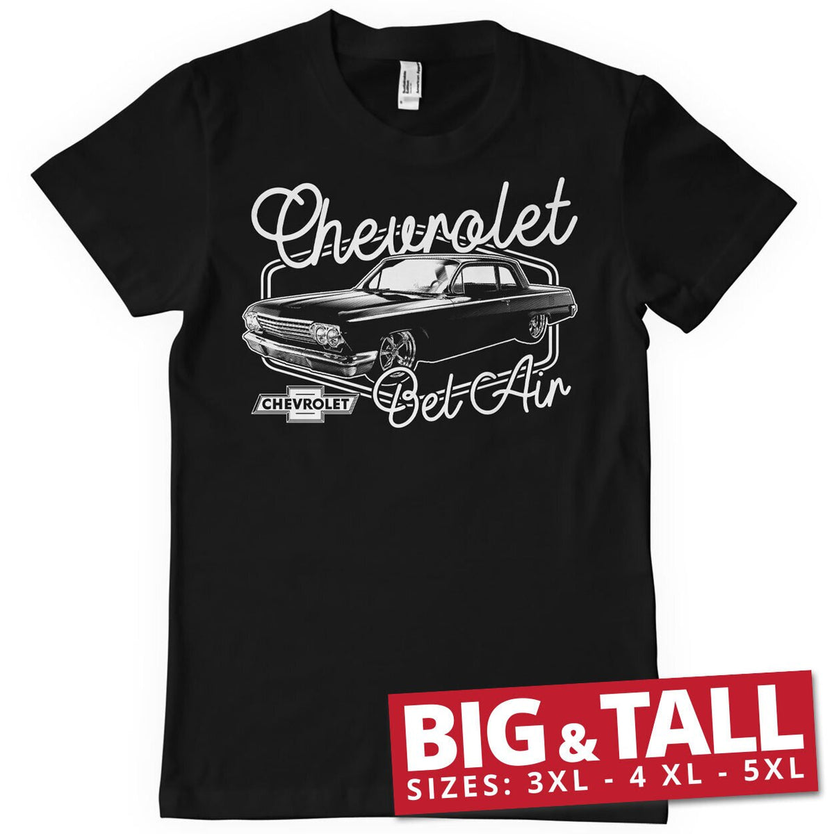 Chevrolet Bel Air Big & Tall T-Shirt – T-shirt grande taille
