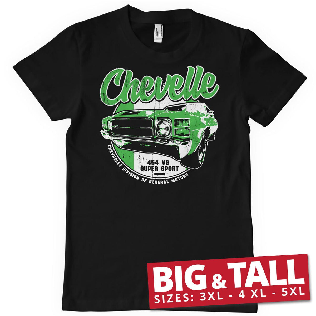 Chevrolet Chevelle SS Big & Tall T-Shirt – T-shirt grande taille