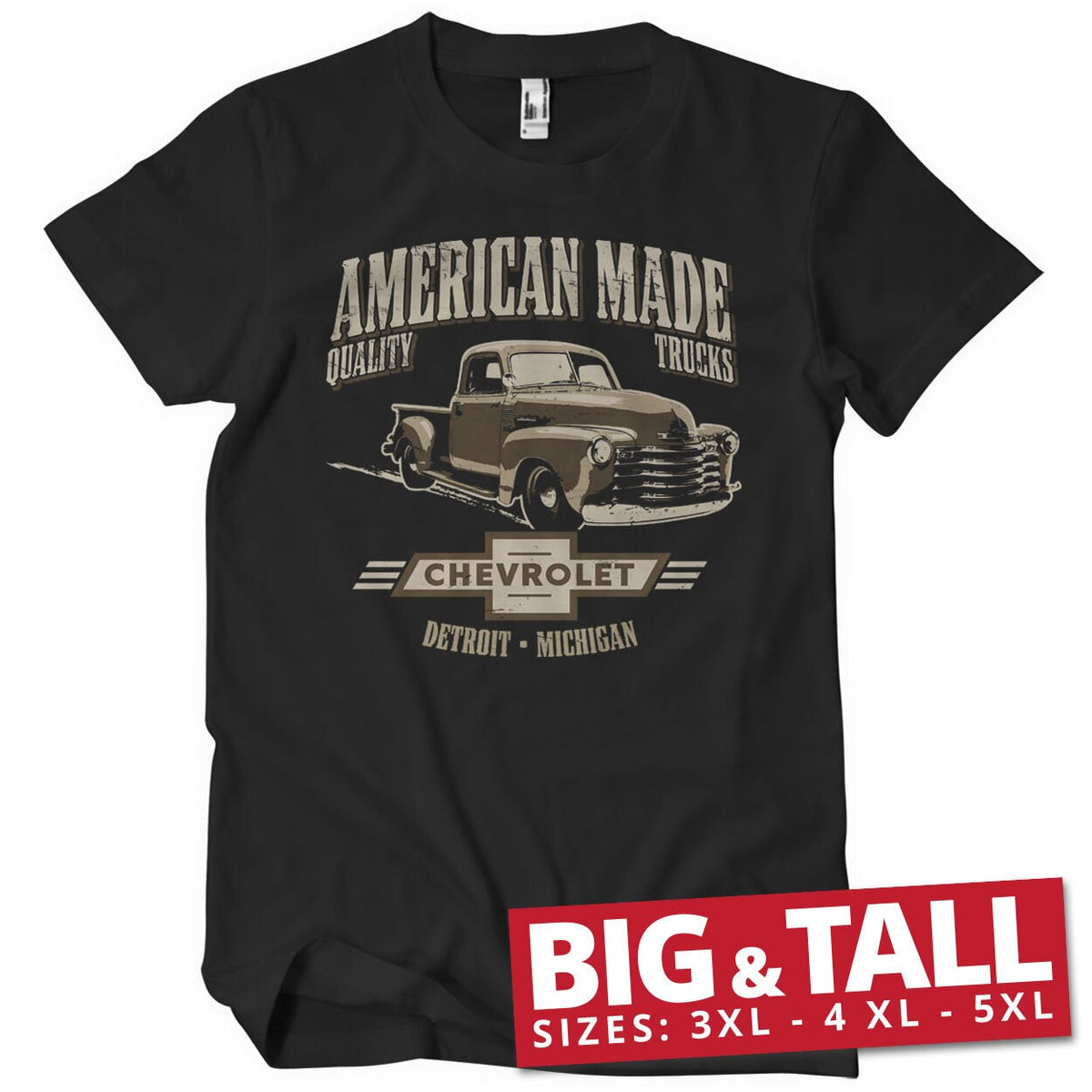 American Made Quality Trucks Big & Tall T-Shirt – T-shirt grande taille