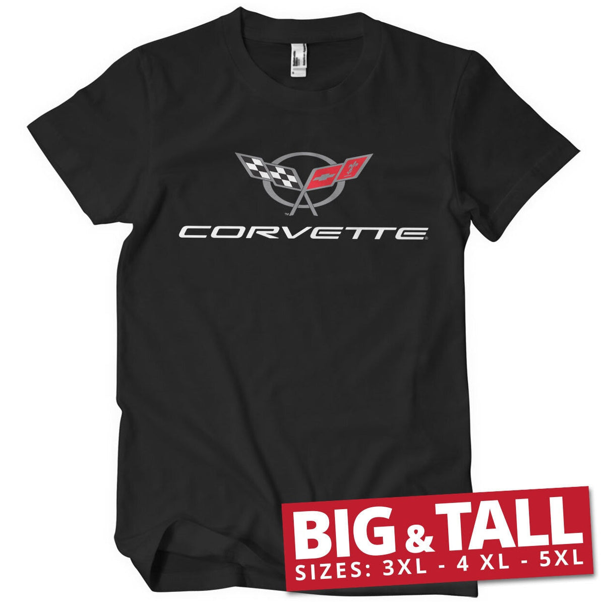 Corvette C5 Logo Big & Tall T-Shirt – T-shirt grande taille