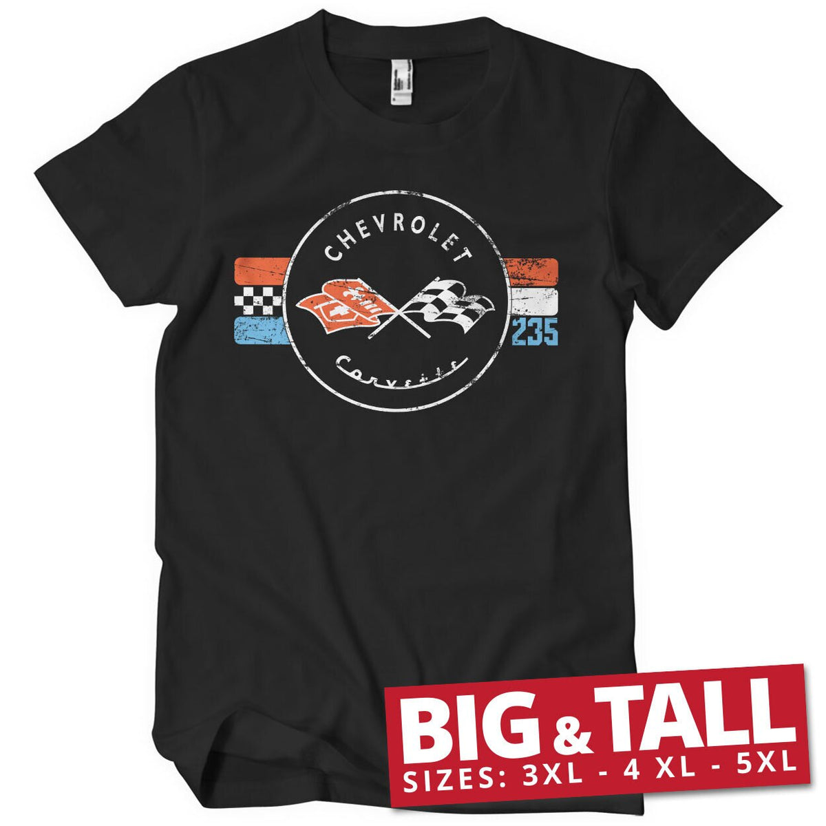 Corvette 235 Retro Big & Tall T-Shirt – T-shirt grande taille