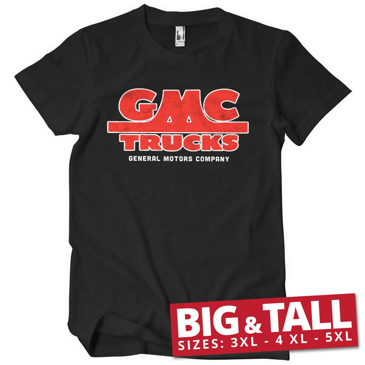 GMC Trucks Vintage Logo Big & Tall T-Shirt – T-shirt grande taille