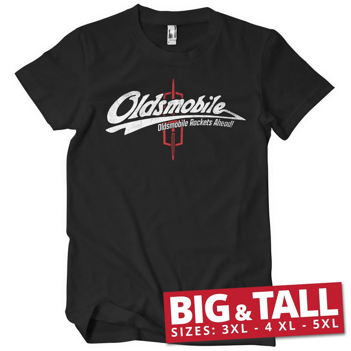 Oldsmobile Rockets Ahead Big & Tall T-Shirt – T-shirt grande taille