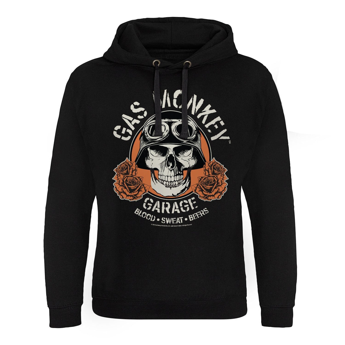 Gas Monkey Garage Skull Epic Hoodie – Sweat à capuche Epic