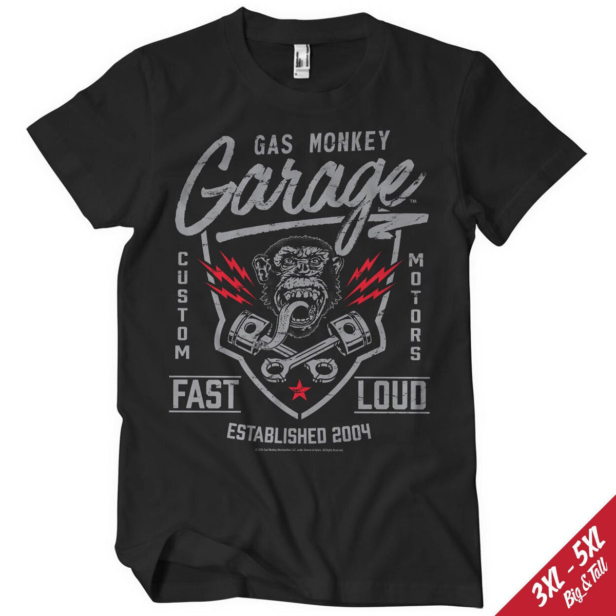 GMG - Fast´n Loud Big & Tall T-Shirt – T-shirt grande taille