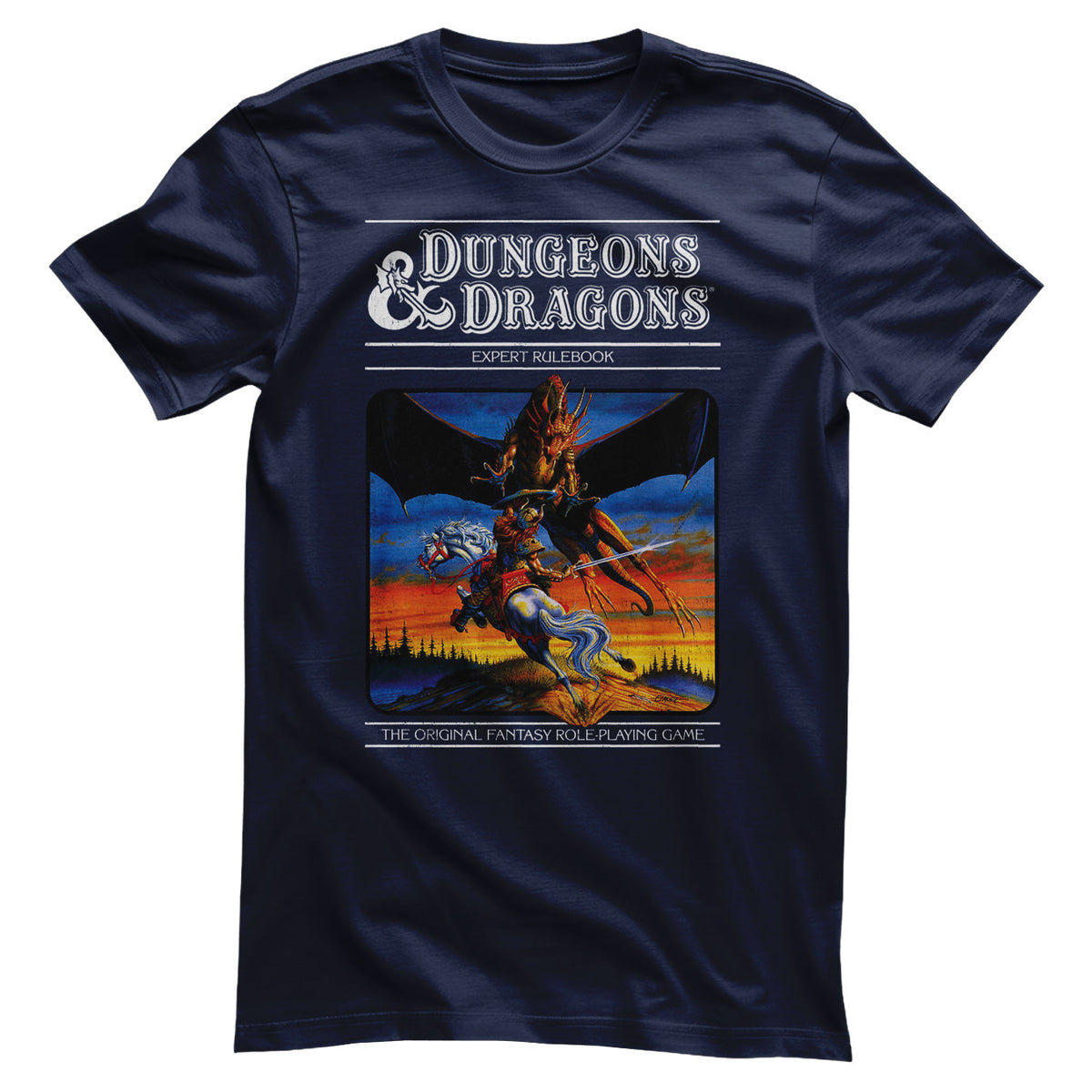 Dungeons & Dragons (Donjons & Dragons) - Expert Rulebook T-Shirt – T-shirt