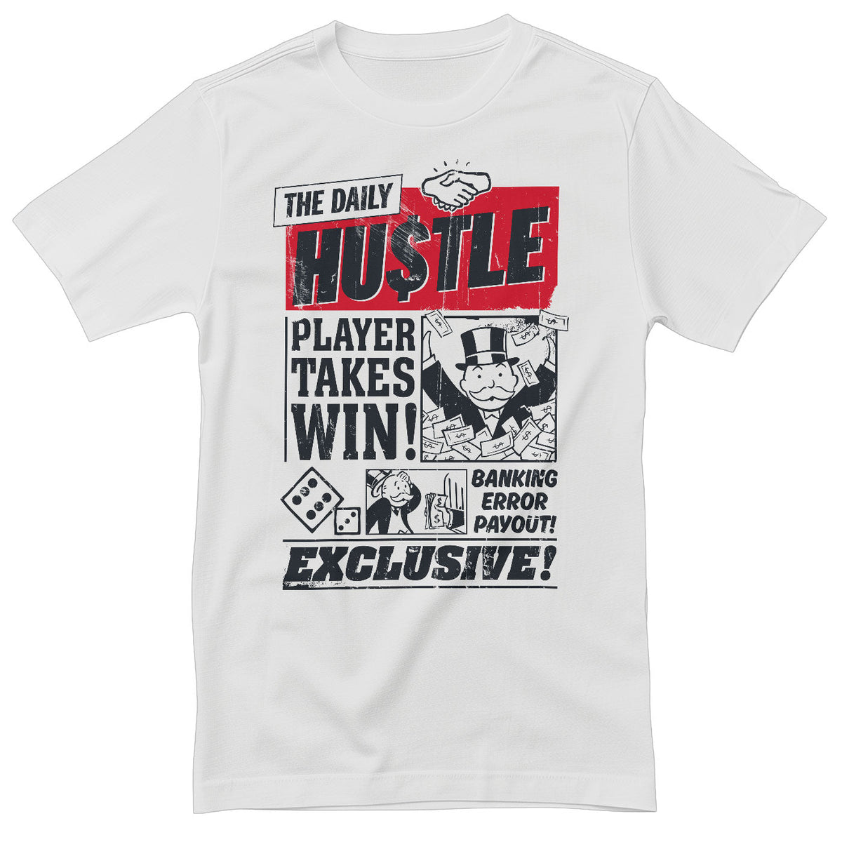 Monopoly - The Daily Hustle T-Shirt – T-shirt