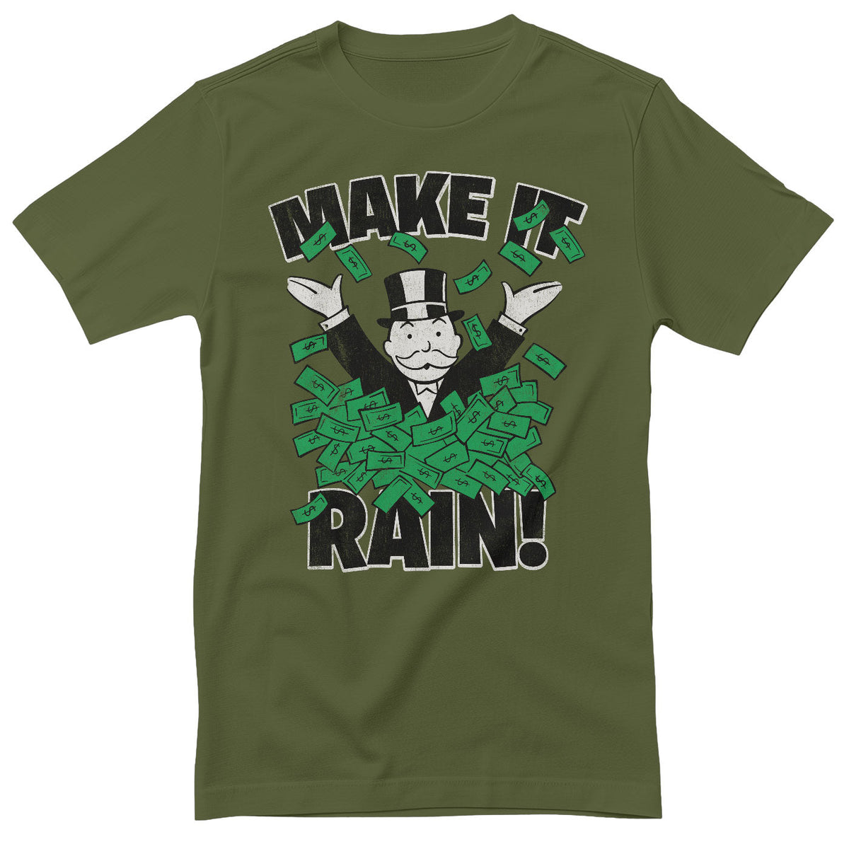 Monopoly - Make It Rain T-Shirt – T-shirt