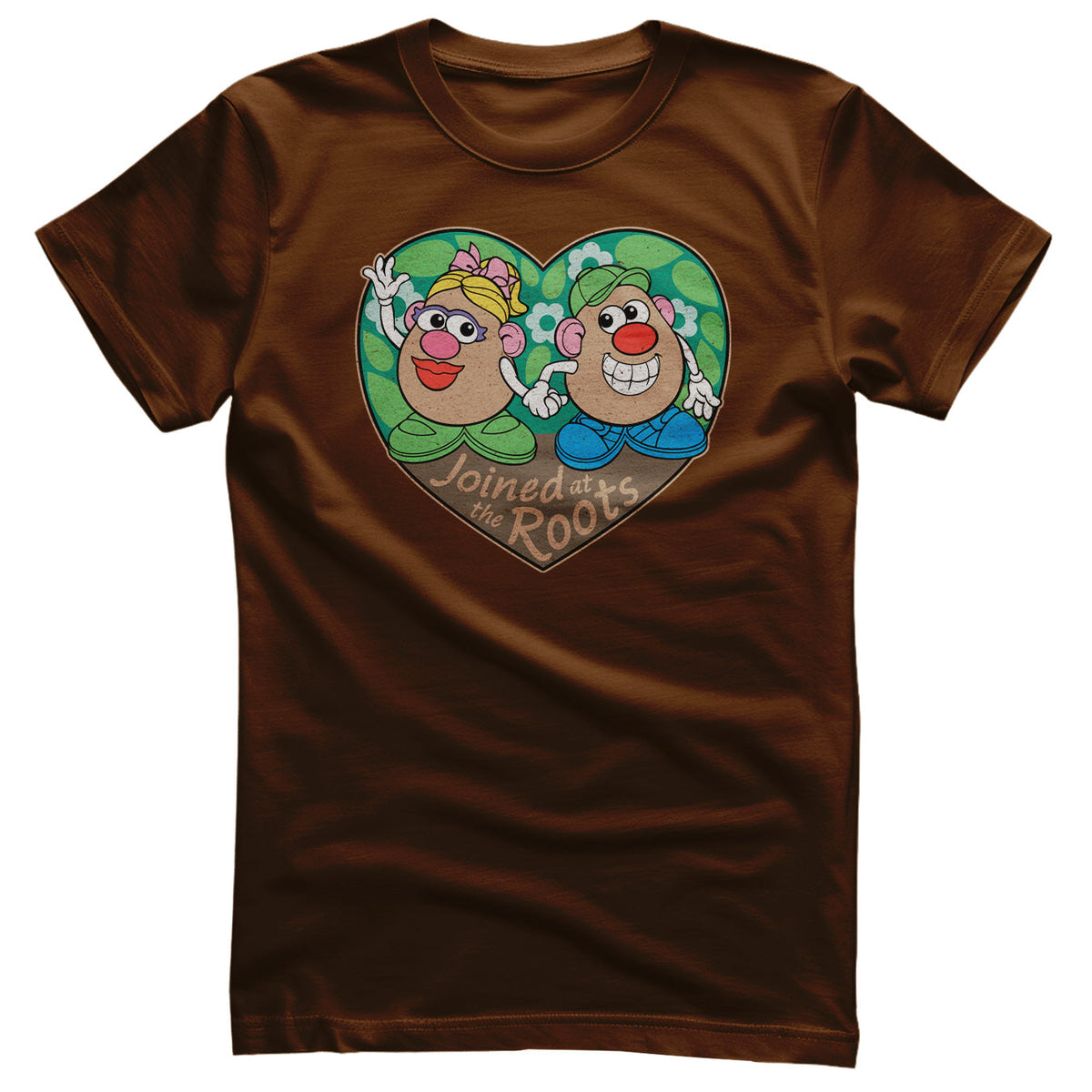 Monsieur Patate - Mr & Mrs Potato Head - Joined at the Roots T-Shirt – T-shirt