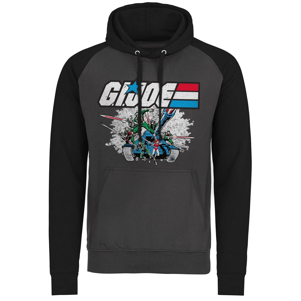 G.I. Joe Tank Action Baseball Hoodie – Sweat à capuche baseball