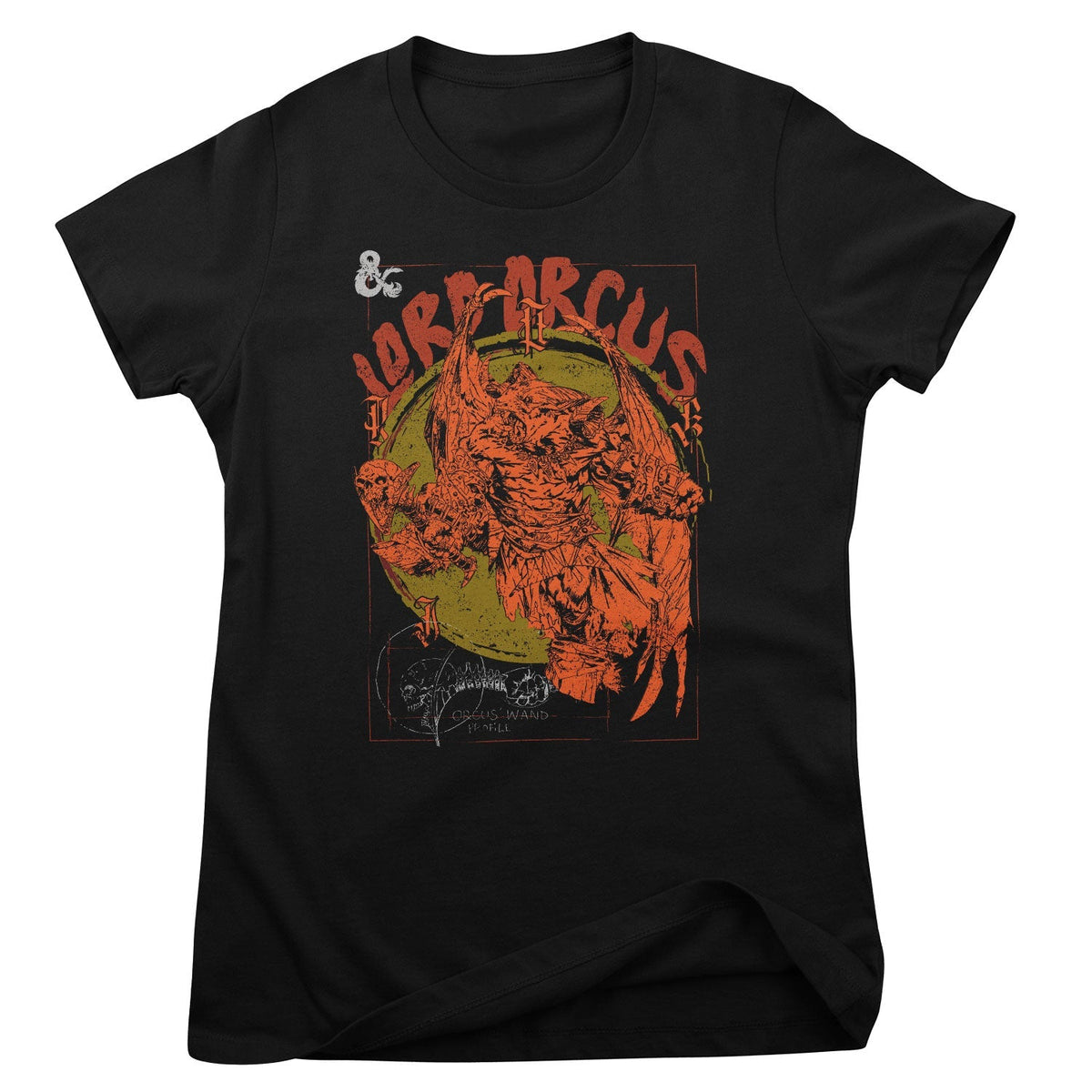 Donjons & Dragons - D&D - Lord Orcus Girly Tee – T-shirt femme