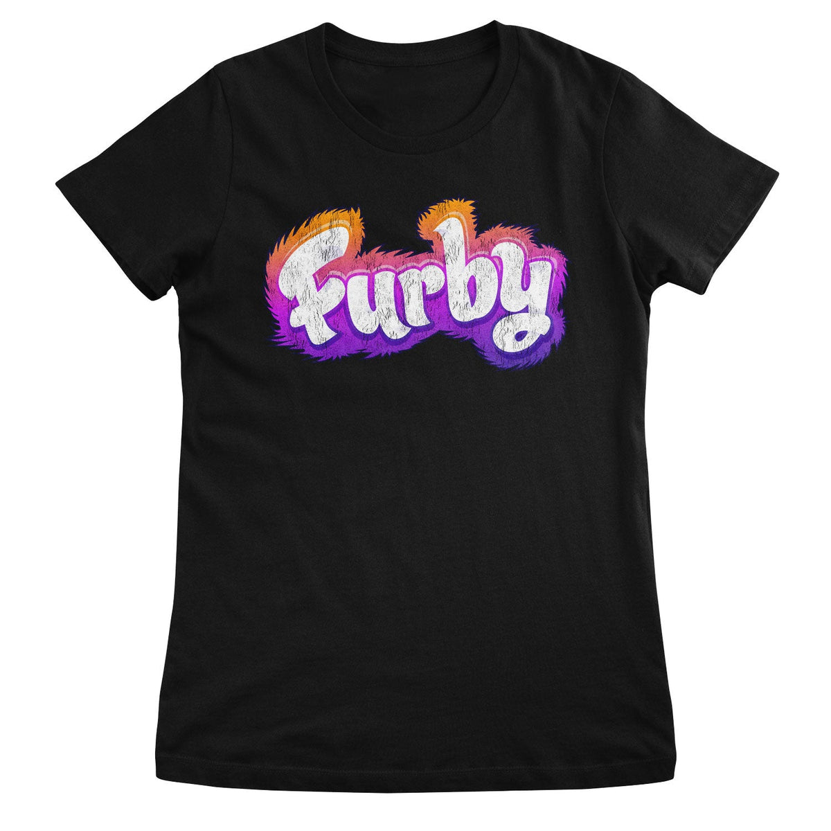 Furby Washed Logotype Girly Tee – T-shirt femme