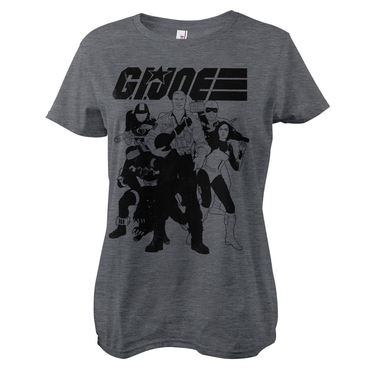 G.I. Joe Characters Girly Tee – T-shirt femme