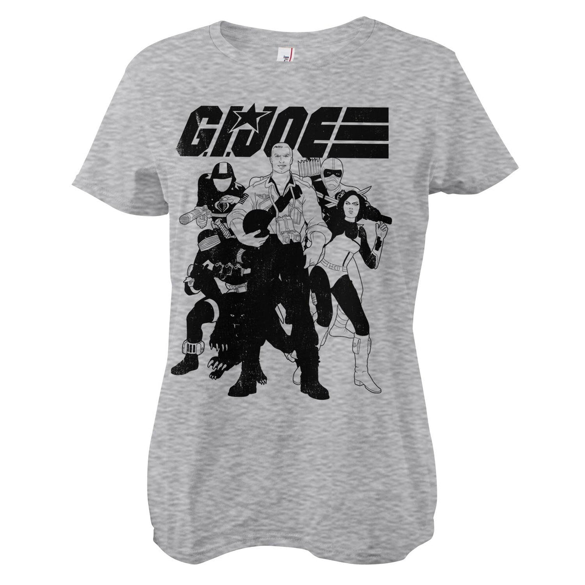 G.I. Joe Characters Girly Tee – T-shirt femme