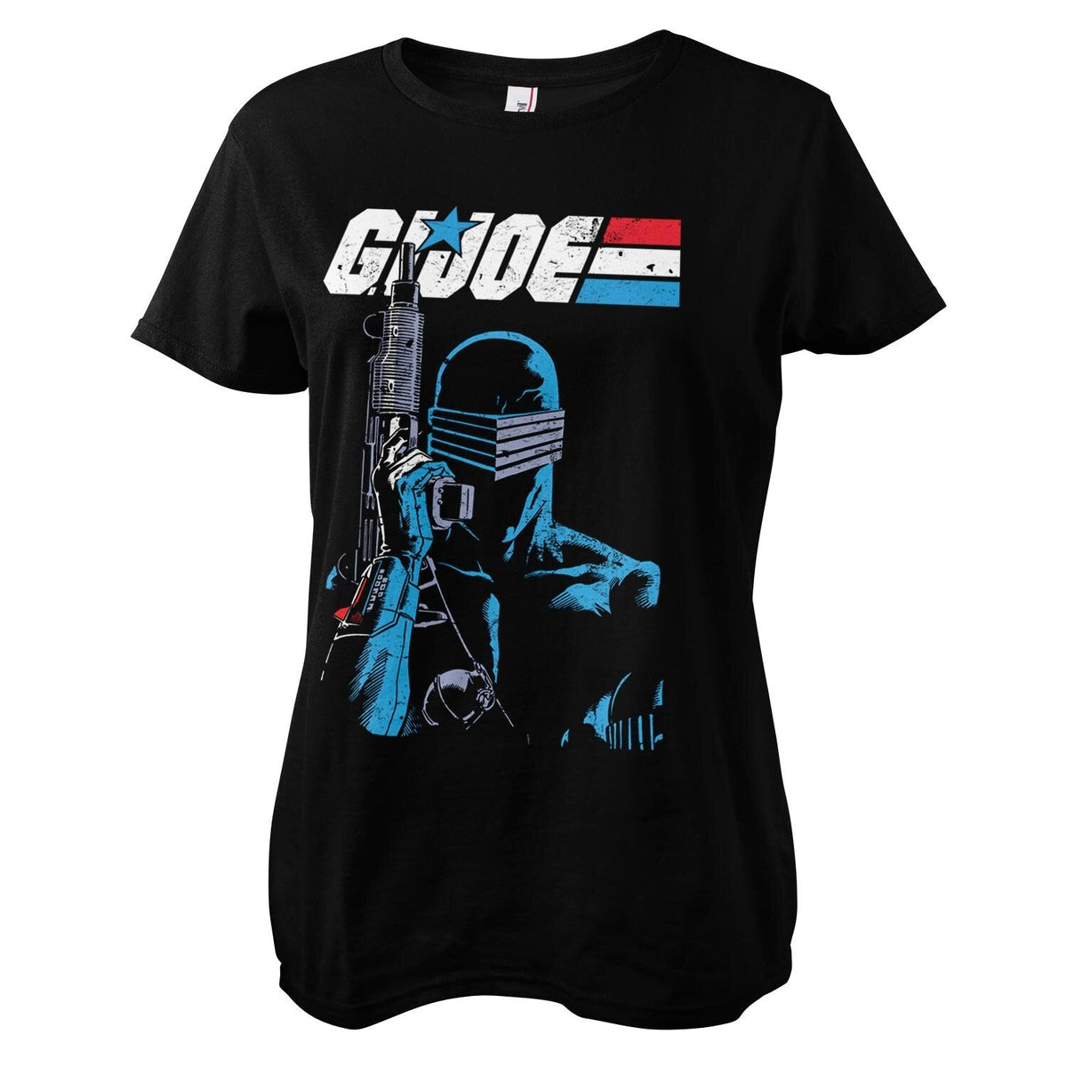 G.I. Joe - Snake Eyes Close Up Girly Tee – T-shirt femme
