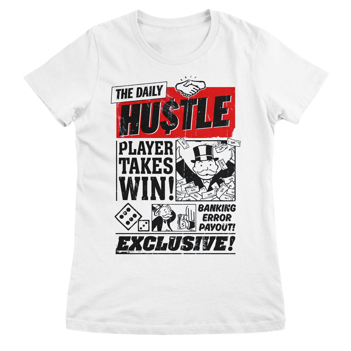 Monopoly - The Daily Hustle Girly Tee – T-shirt femme