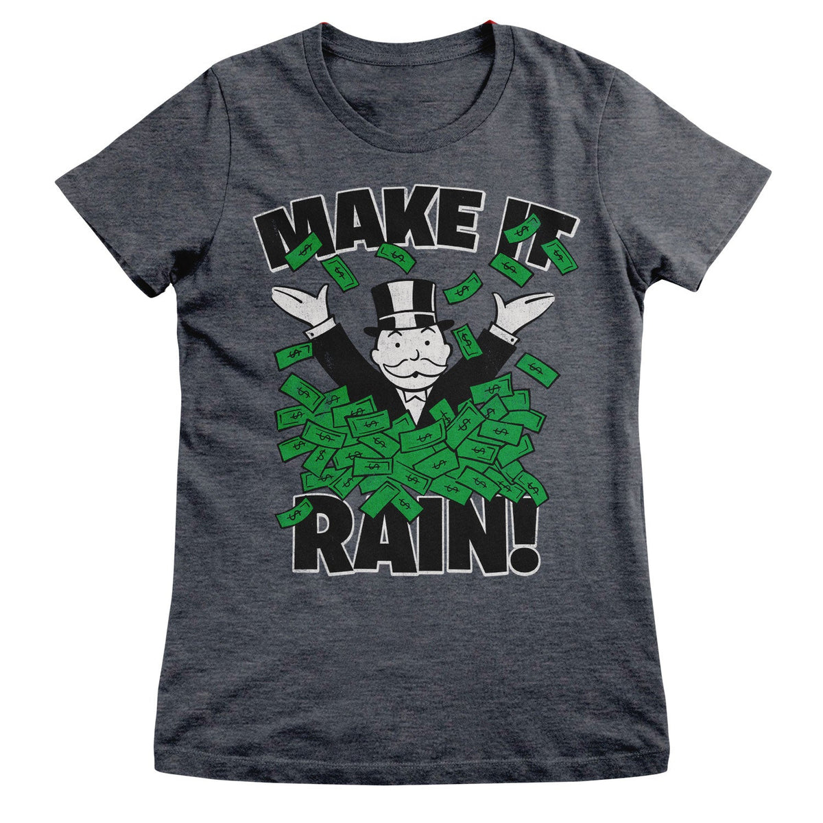 Monopoly - Make It Rain Girly Tee – T-shirt femme