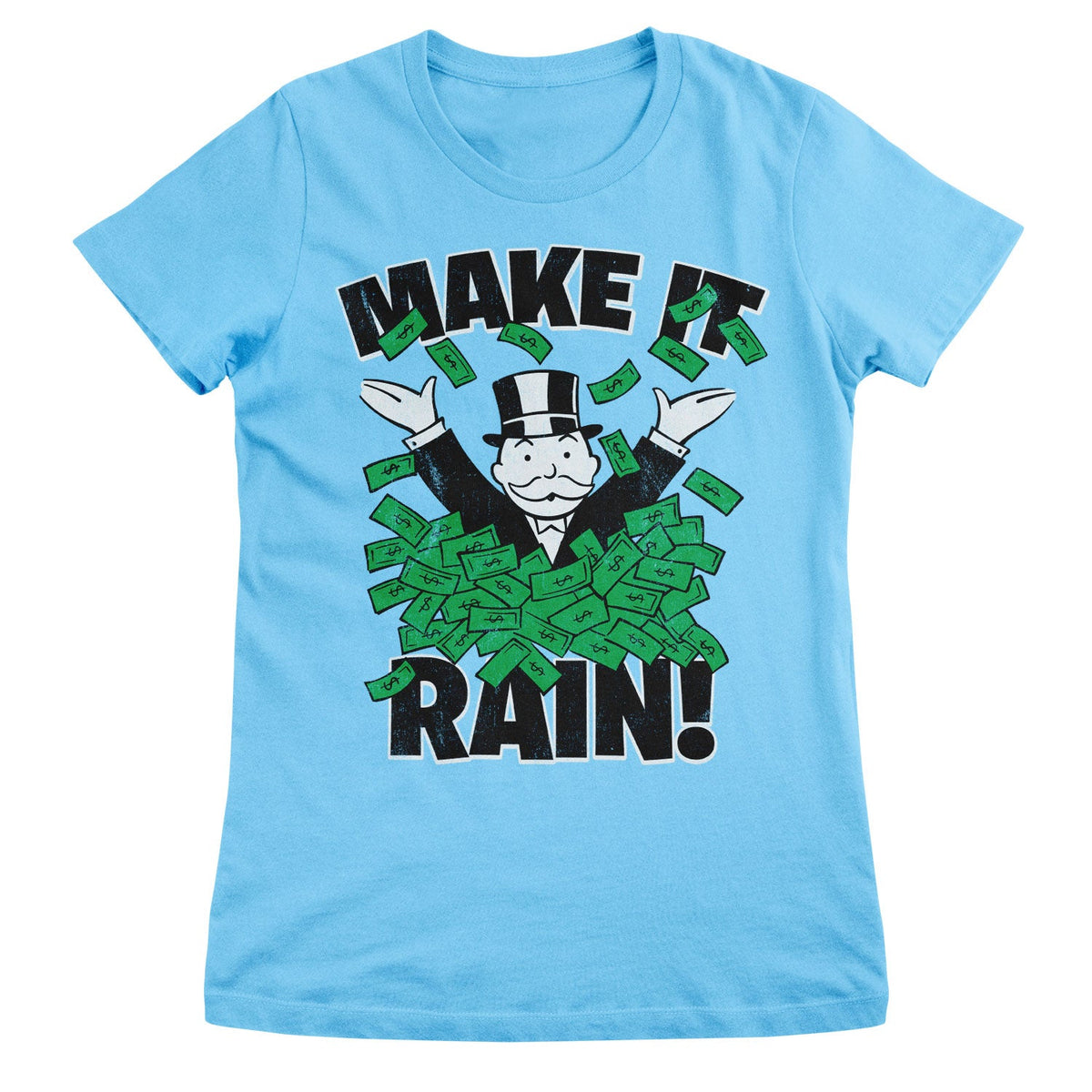 Monopoly - Make It Rain Girly Tee – T-shirt femme