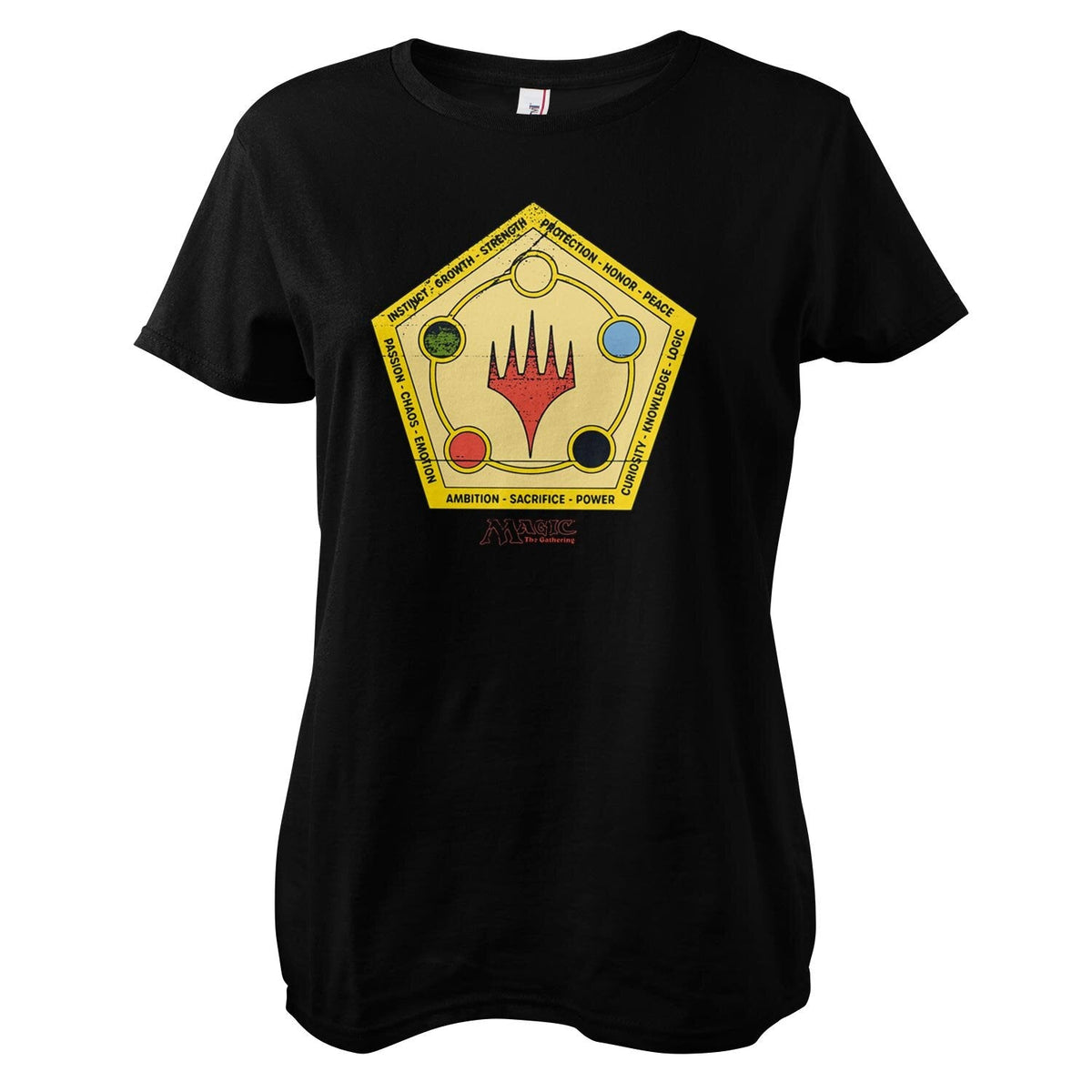 Magic The Gathering Symbols Girly Tee – T-shirt femme