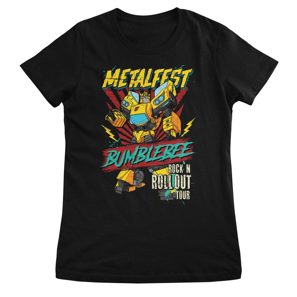 Metalfest Bumblebee Girly Tee – T-shirt femme