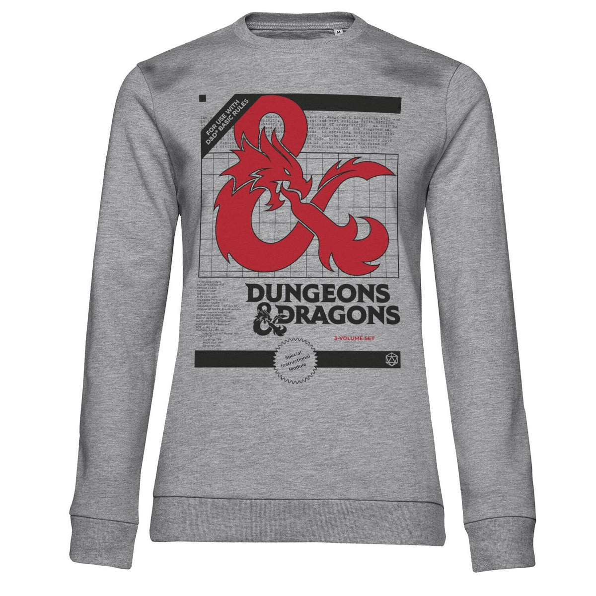 Dungeons & Dragons (Donjons & Dragons) - 3 Volume Set Girly Sweatshirt – Sweat femme