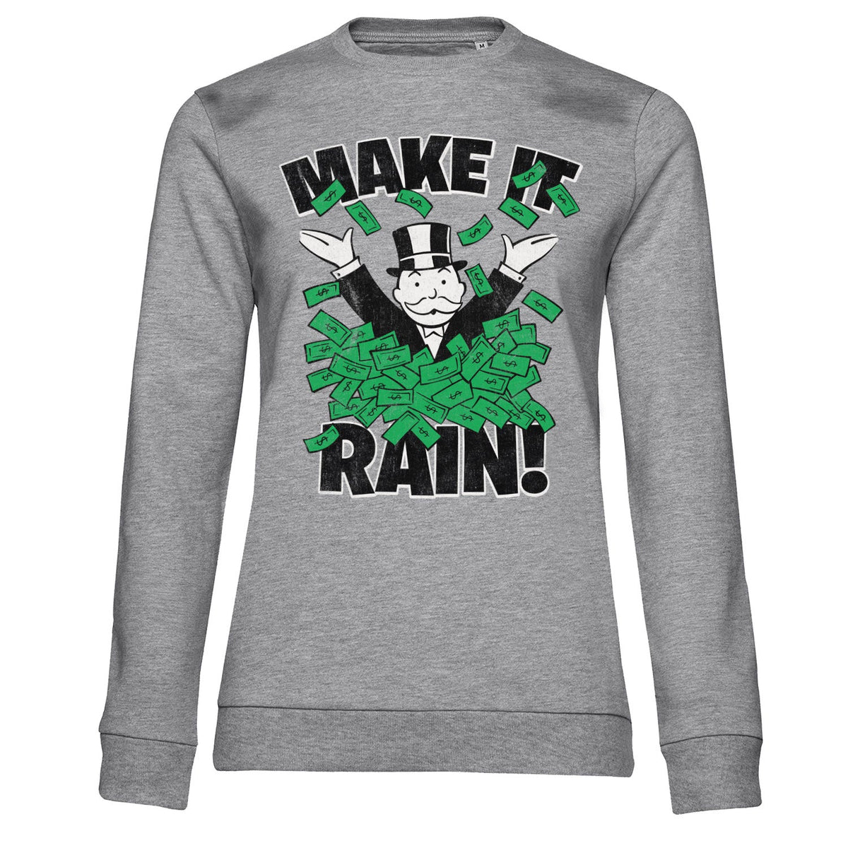 Monopoly - Make It Rain Girly Sweatshirt – Sweat femme