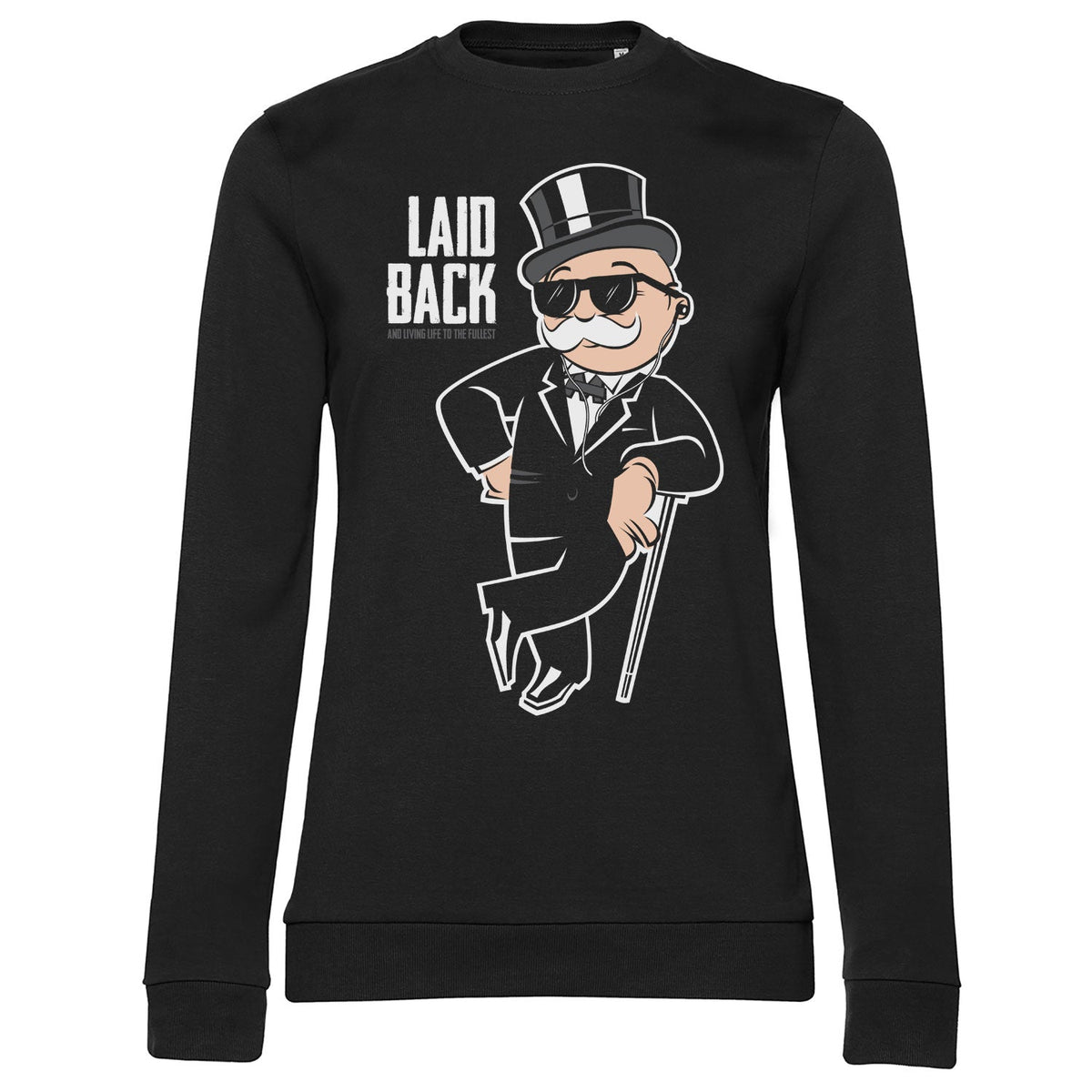 Mr Monopoly - Laid Back Girly Sweatshirt – Sweat femme