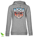Distressed Autobot Shield Girls Hoodie – Sweat à capuche femme