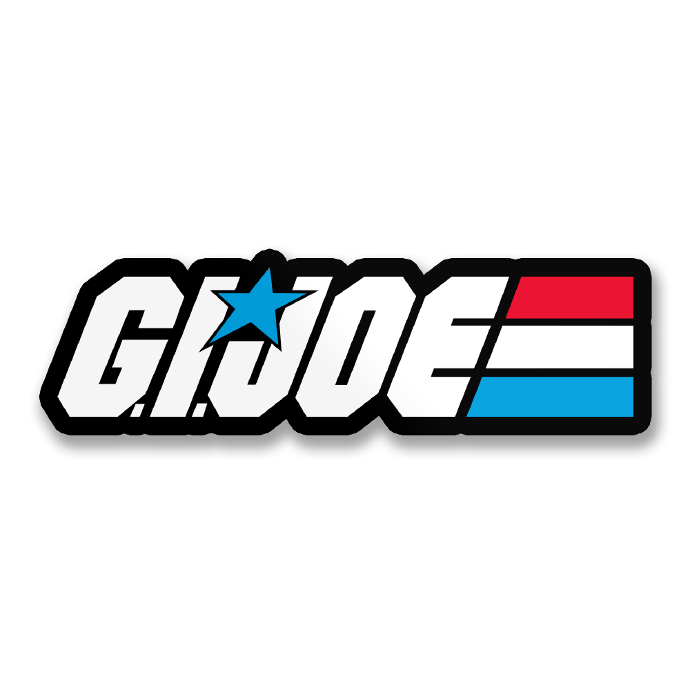 G.I. Joe Logotype Sticker – Sticker