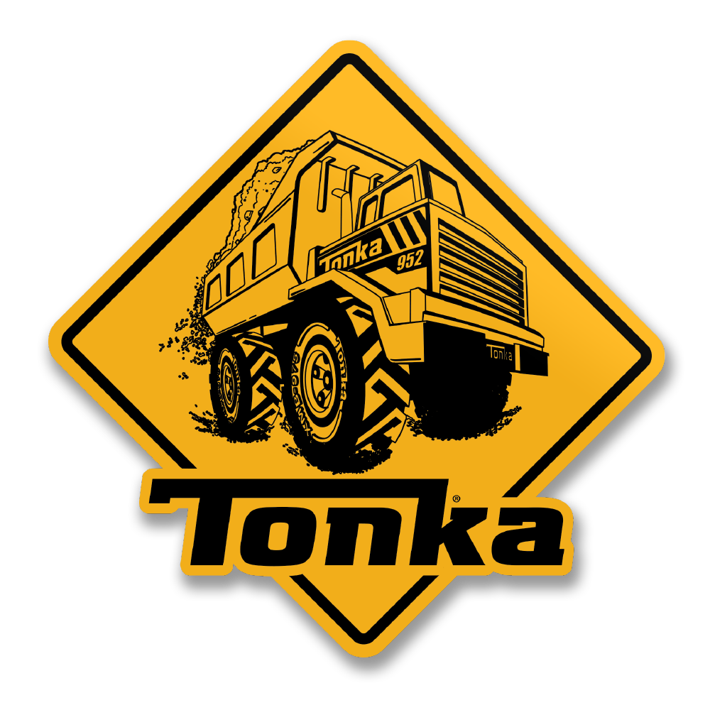 TONKA Sign Sticker – Sticker