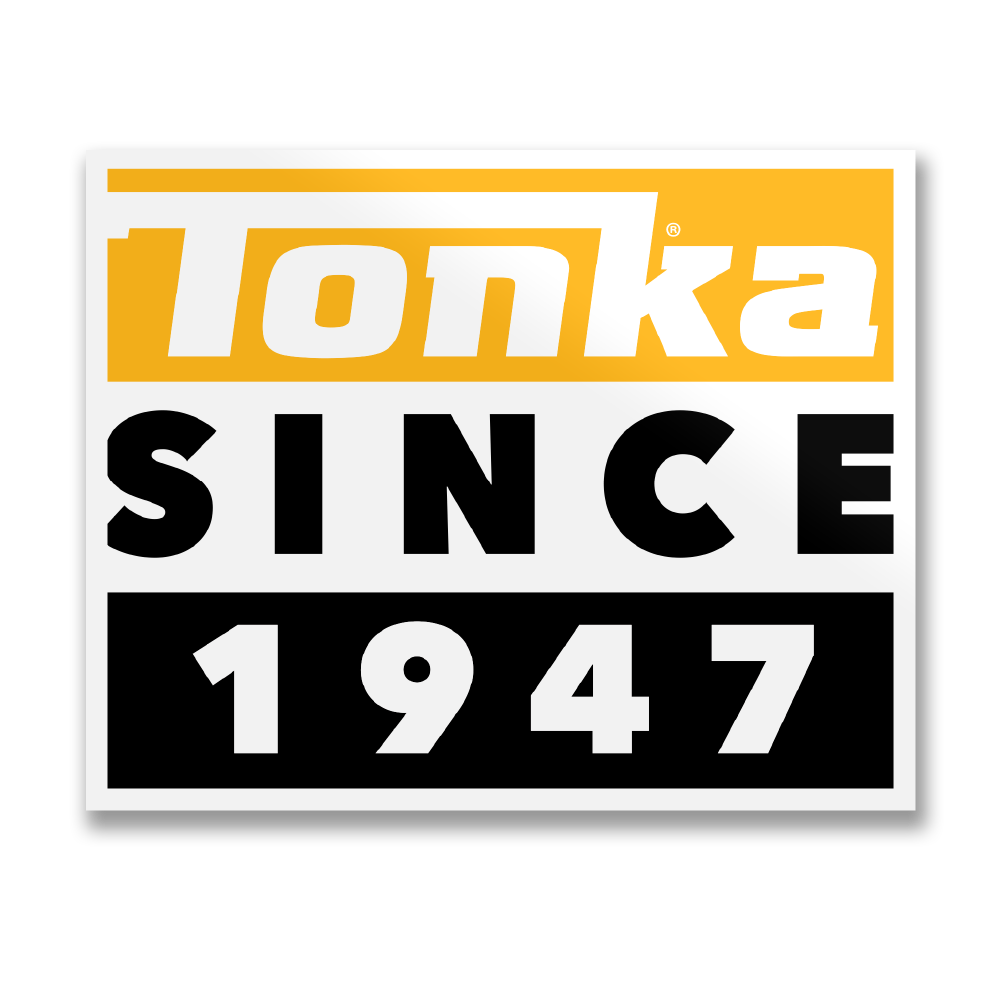 TONKA Since 1947 Sticker – Sticker