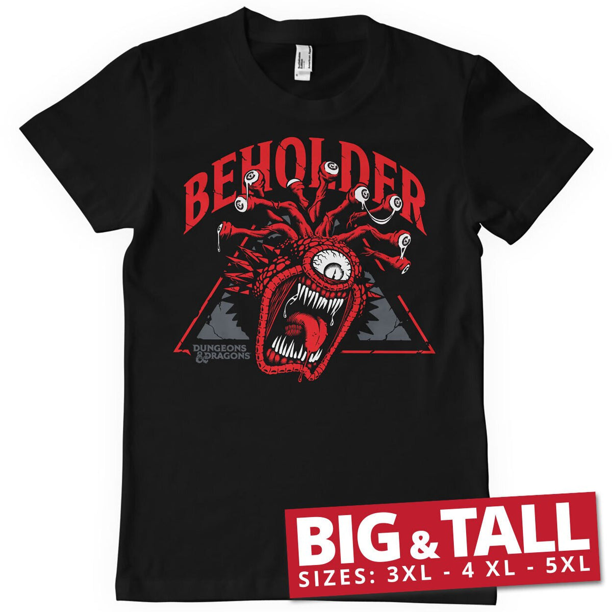 Donjons & Dragons - D&D Beholder Big & Tall T-Shirt – T-shirt grande taille