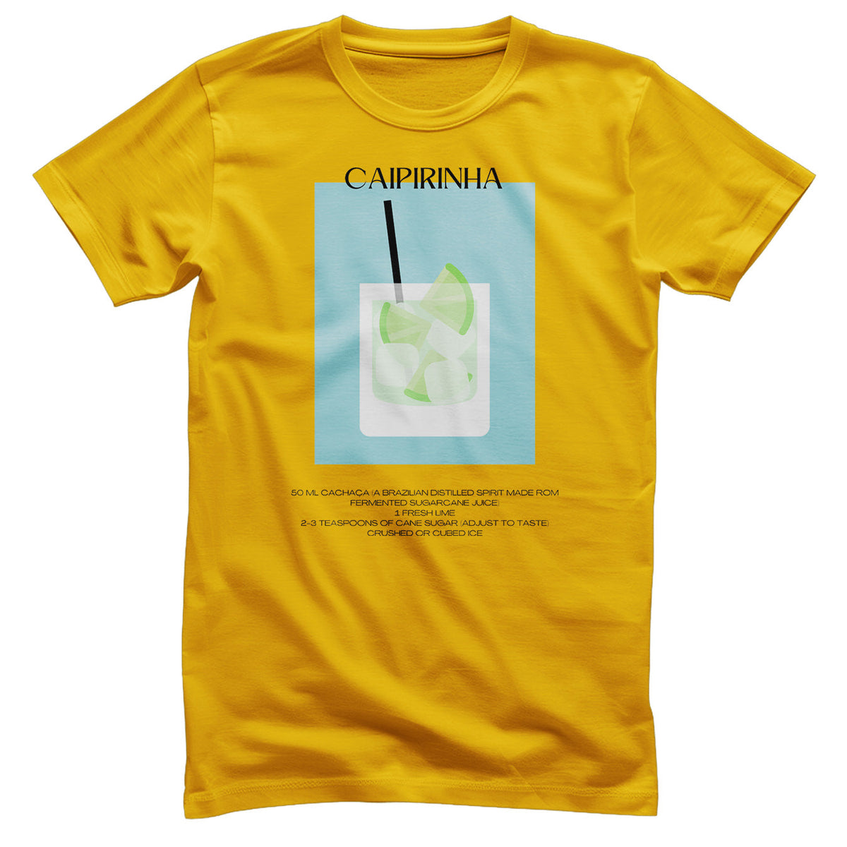 Caipirinha - Coctail Recipe T-Shirt – T-shirt