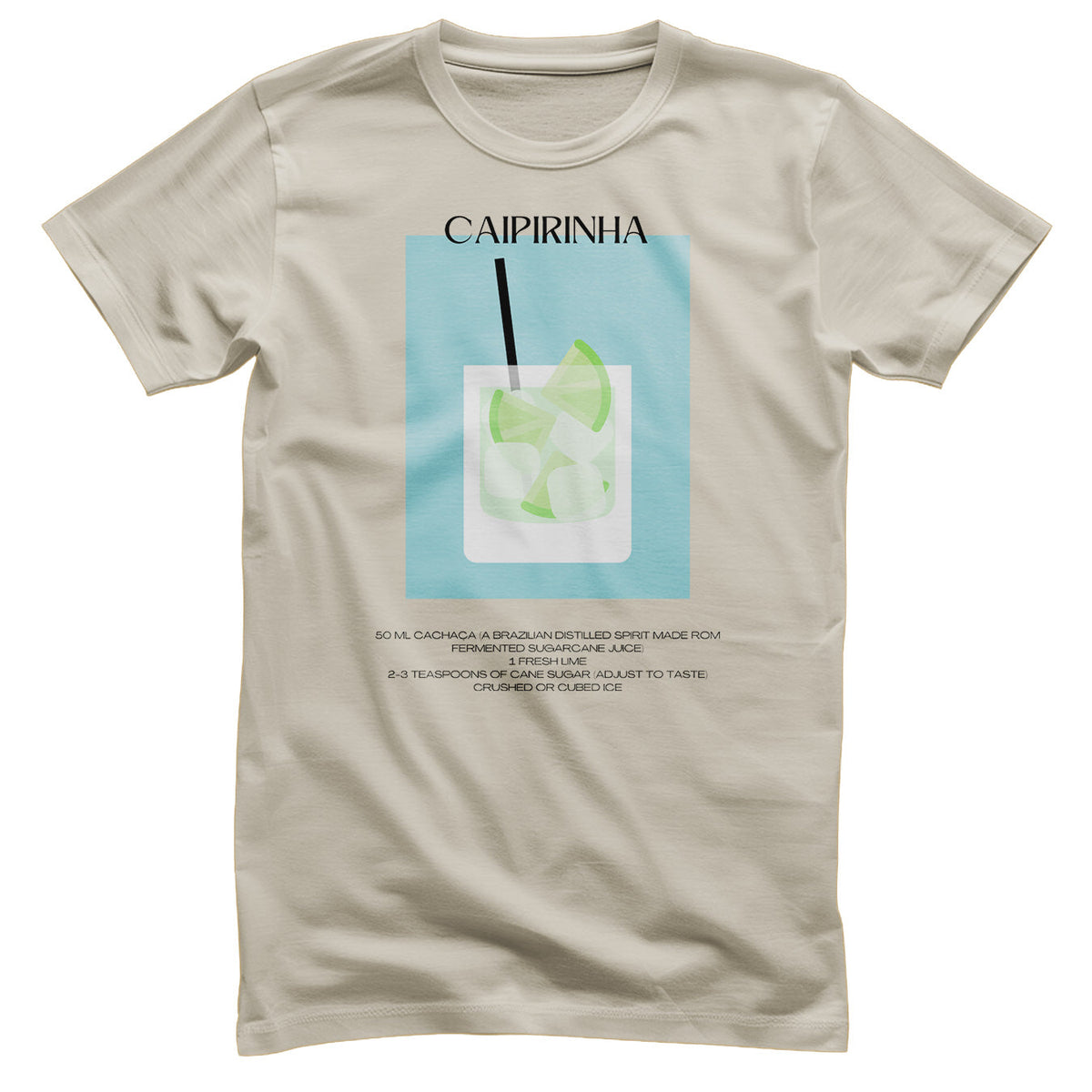 Caipirinha - Coctail Recipe T-Shirt – T-shirt