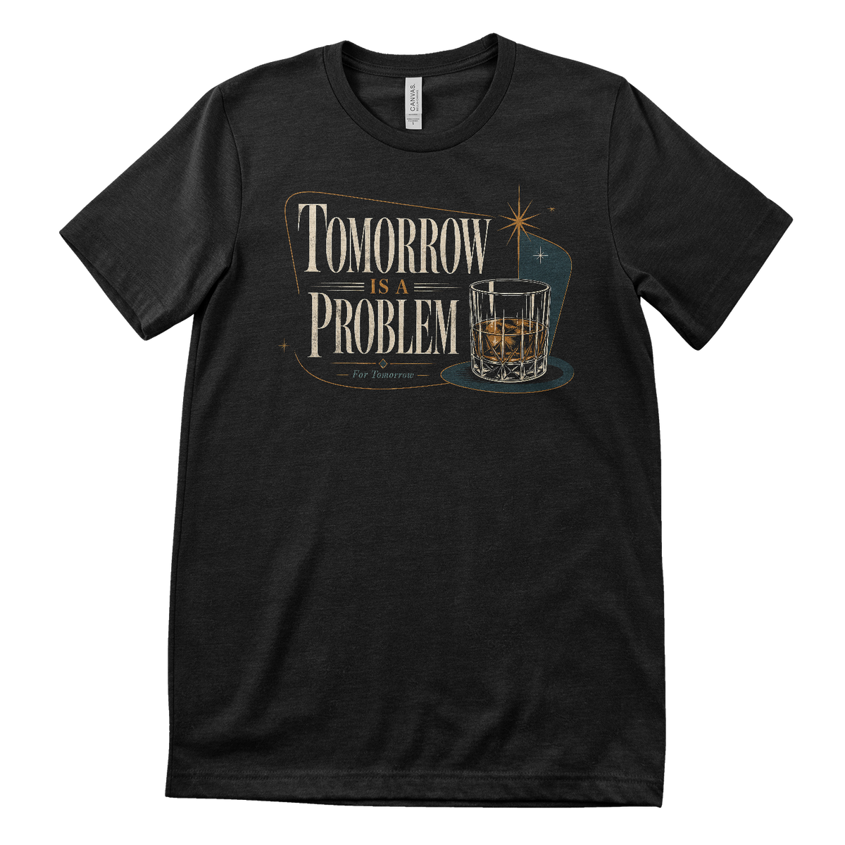 Bad Decisions Co. Tomorrow Is A Problem For Tomorrow – T-shirt homme