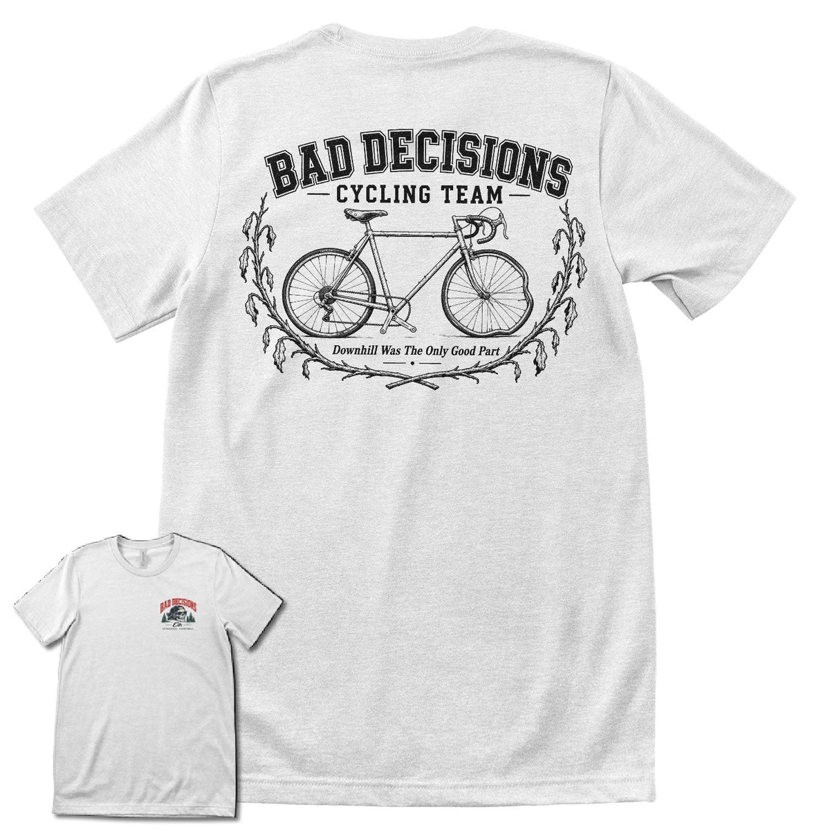 Bad Decisions Co. Cycling Team – T-shirt homme