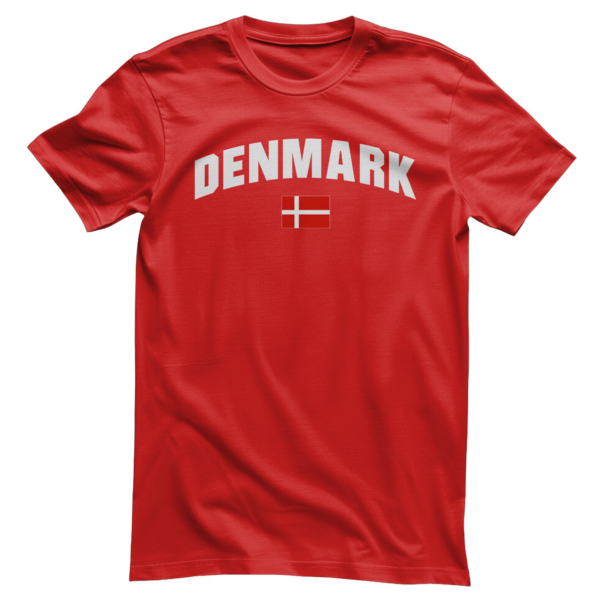 Denmark Flag T-Shirt – T-shirt