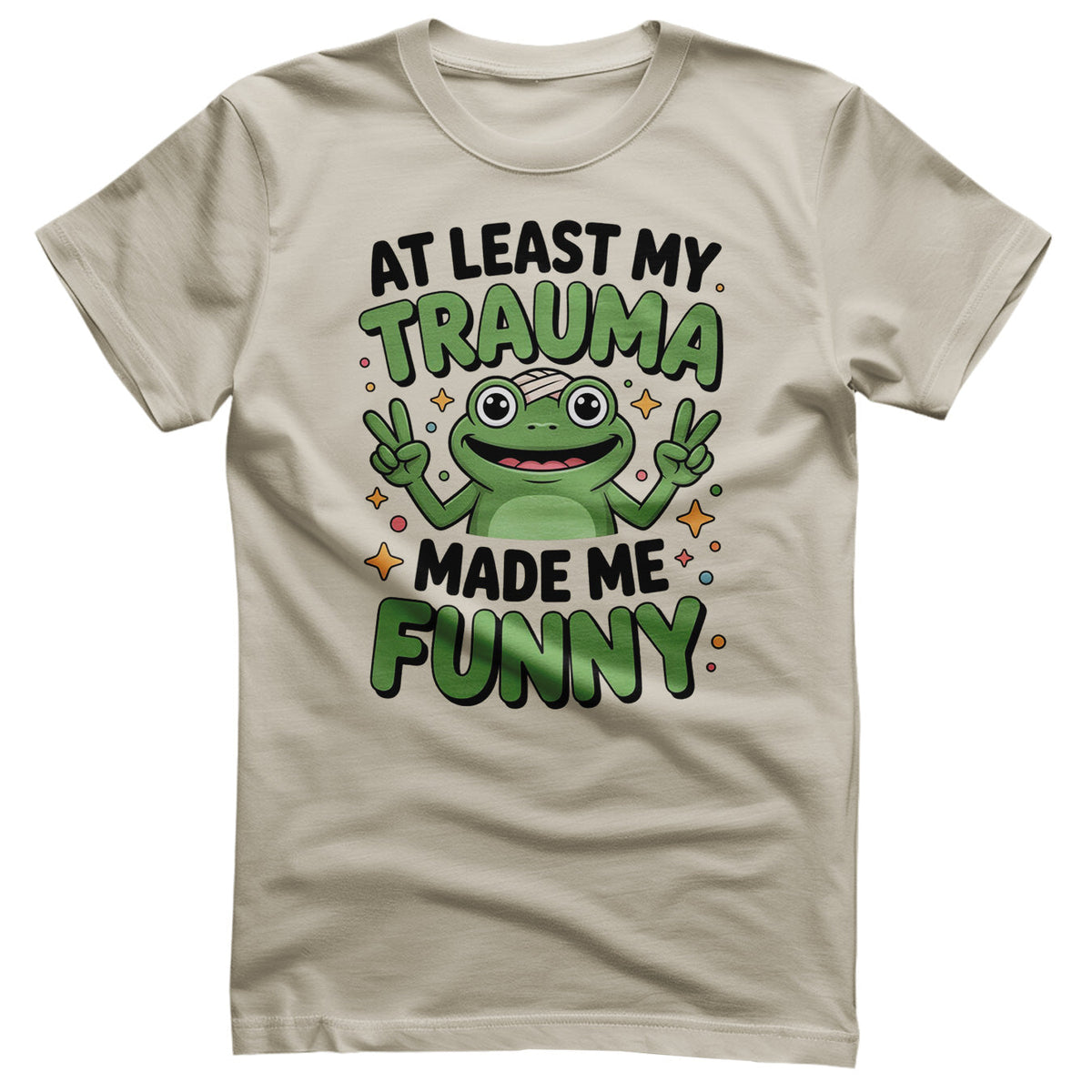 Trauma Made Me Funny Tee – T-shirt