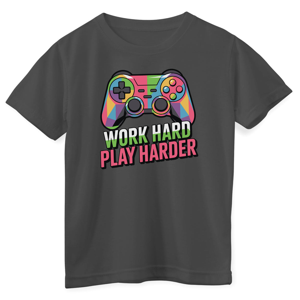 Work Hard - Play Harder Kids Tee – T-shirt enfant