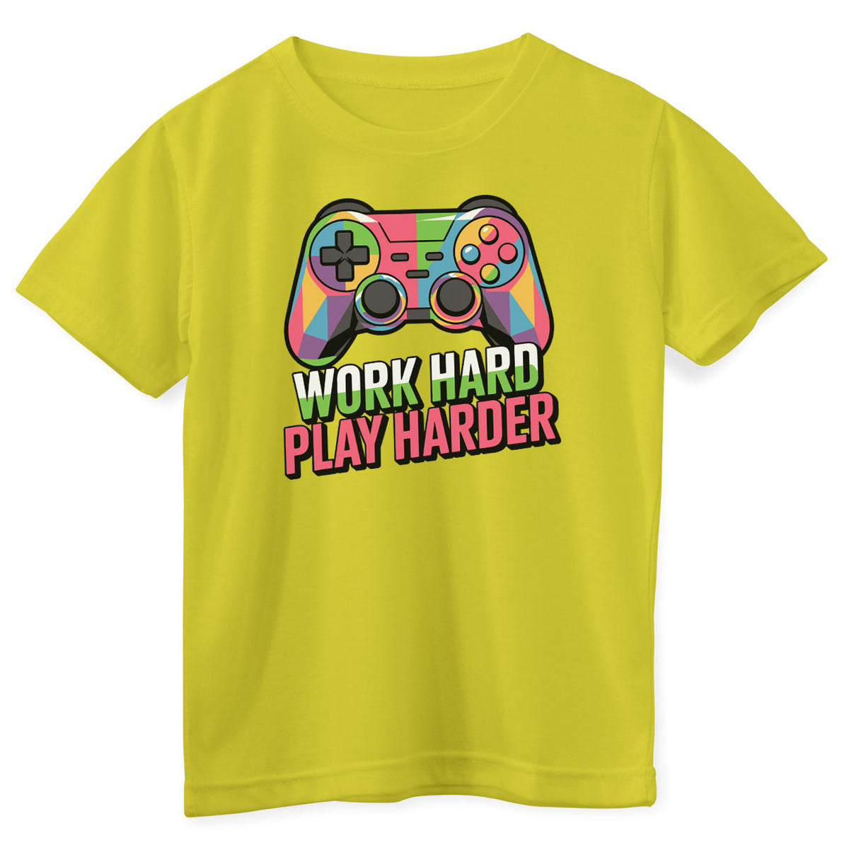 Work Hard - Play Harder Kids Tee – T-shirt enfant