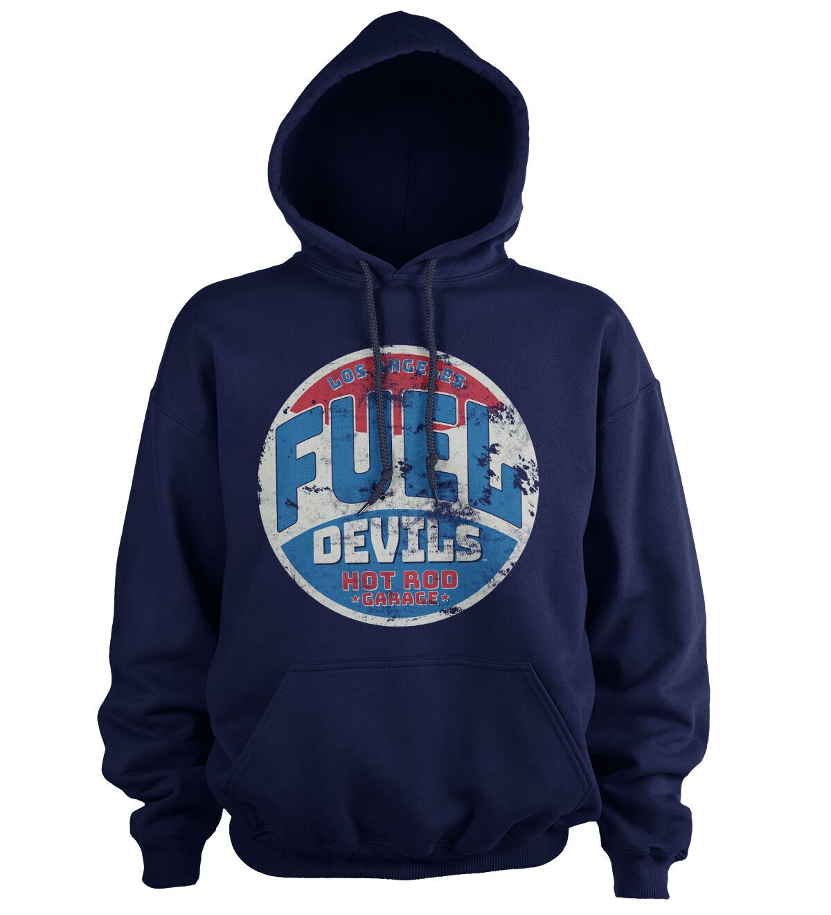 Fuel Devils Hot Rod Garage Patch Hoodie – Sweat à capuche