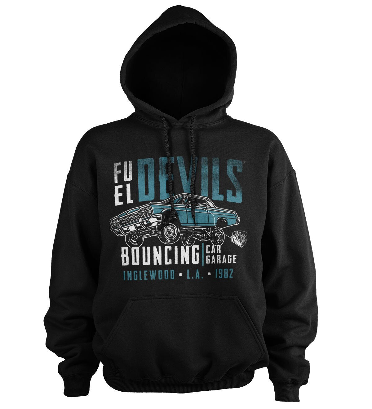 Fuel Devils Bouncing Garage Hoodie – Sweat à capuche