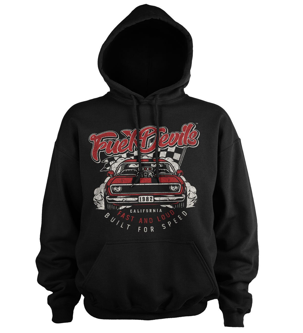 Fuel Devils Fast And Loud Hoodie – Sweat à capuche