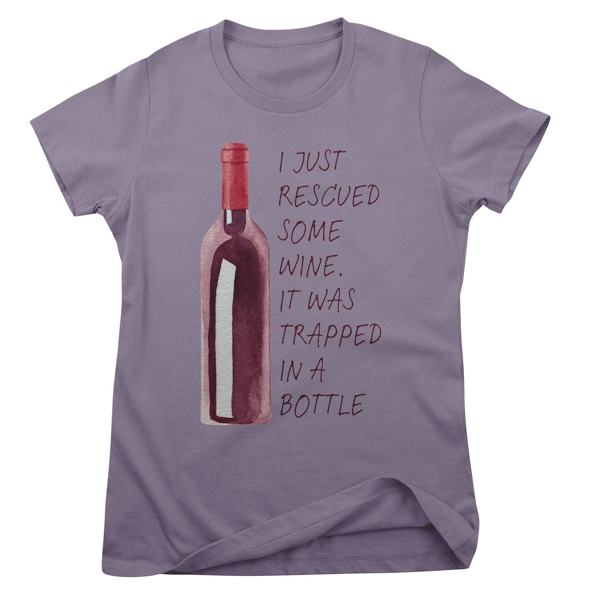 Wine Resque Girly Tee – T-shirt femme