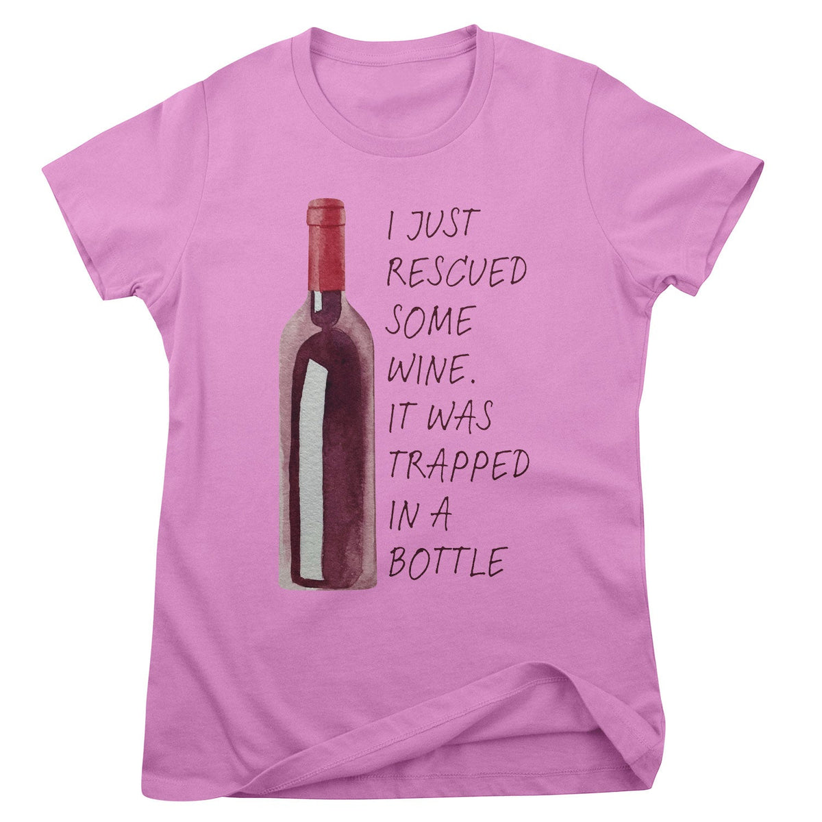 Wine Resque Girly Tee – T-shirt femme
