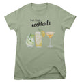But First - Coctails Girly Tee – T-shirt femme