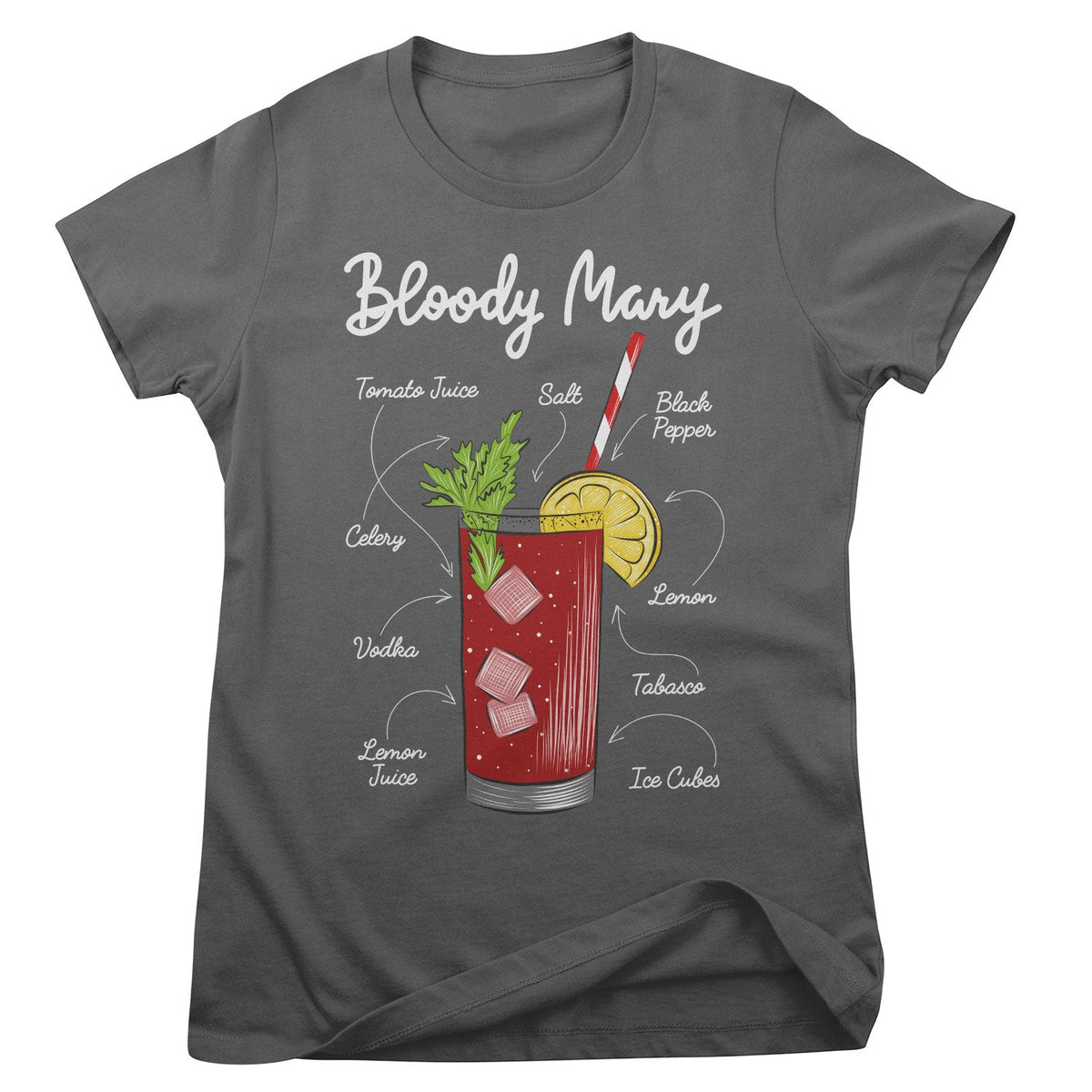 Bloody Mary - Ingredients Girly Tee – T-shirt femme