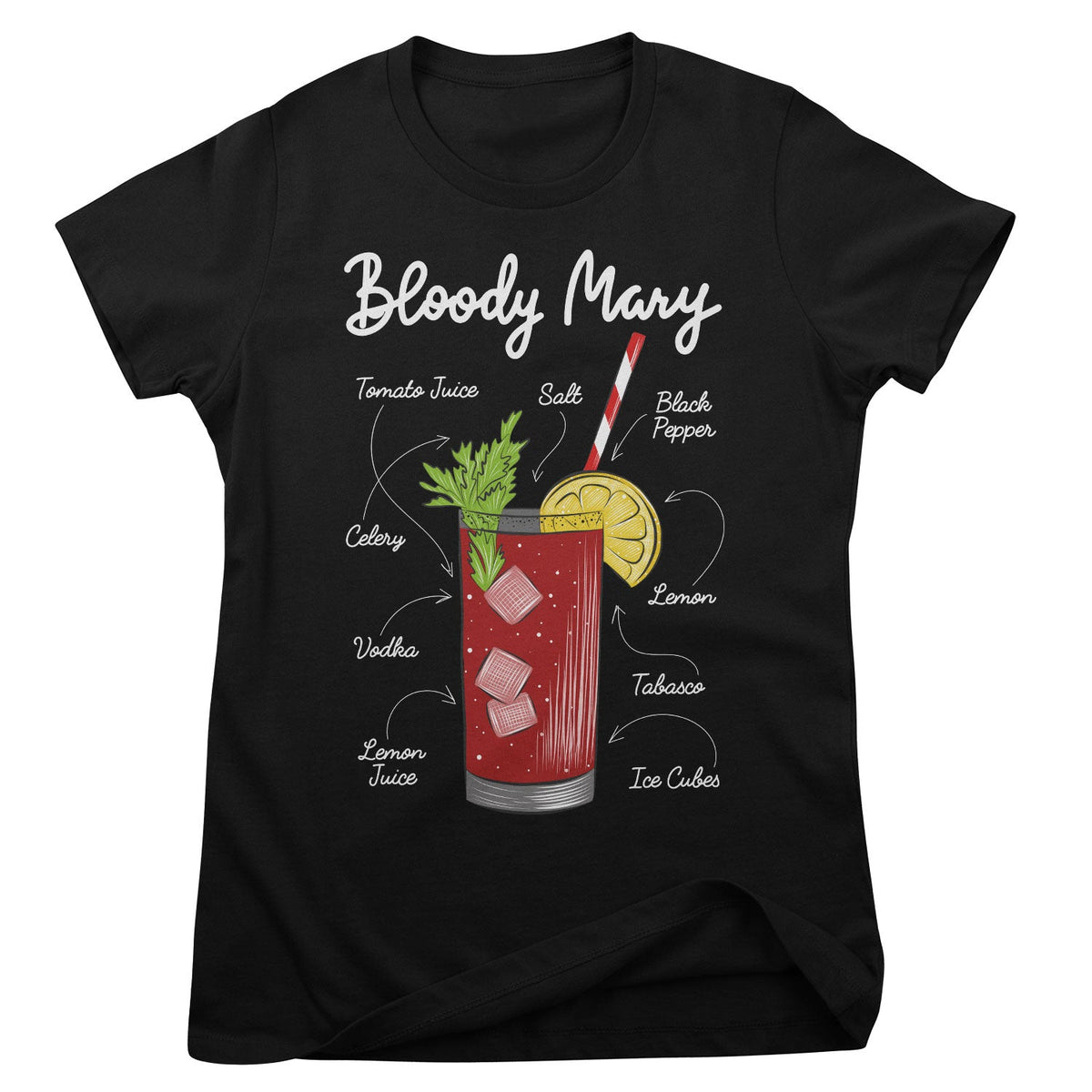Bloody Mary - Ingredients Girly Tee – T-shirt femme