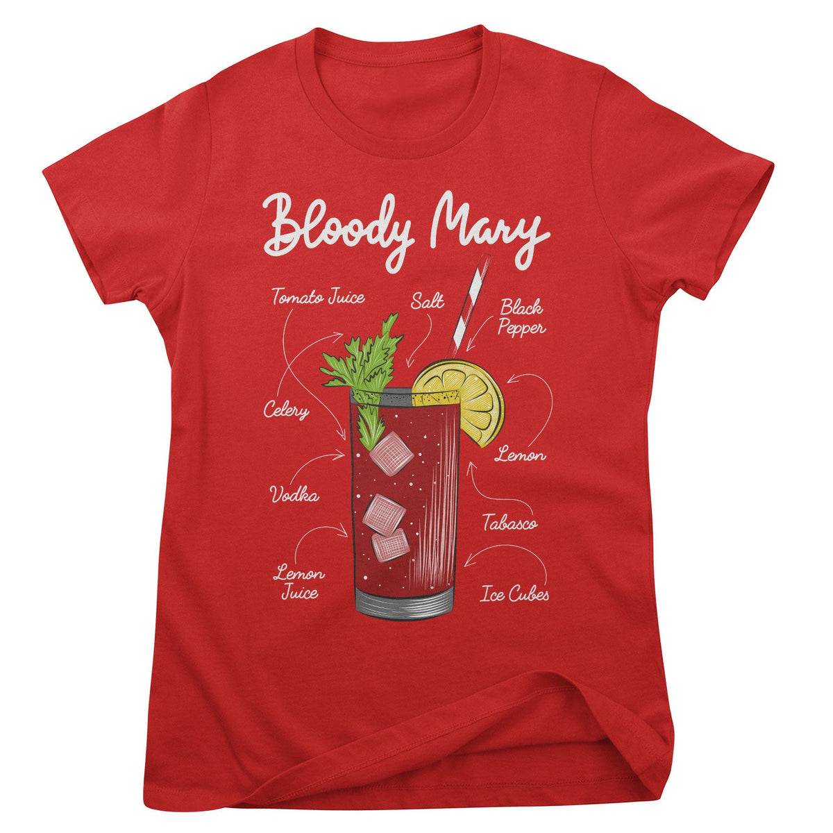 Bloody Mary - Ingredients Girly Tee – T-shirt femme