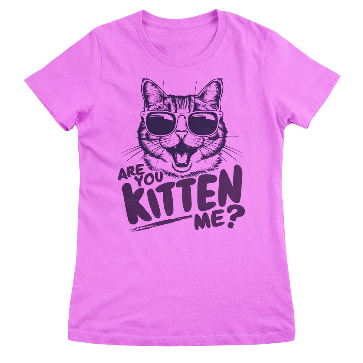 Are You Kitten Me? Girly Top – Top femme